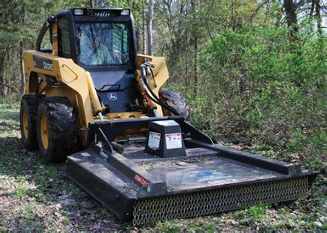 skid steer mower video|skid steer brush hog attachment.